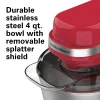 7 Speed Stand Mixer, 4 Quart Capacity, Red - Image 5