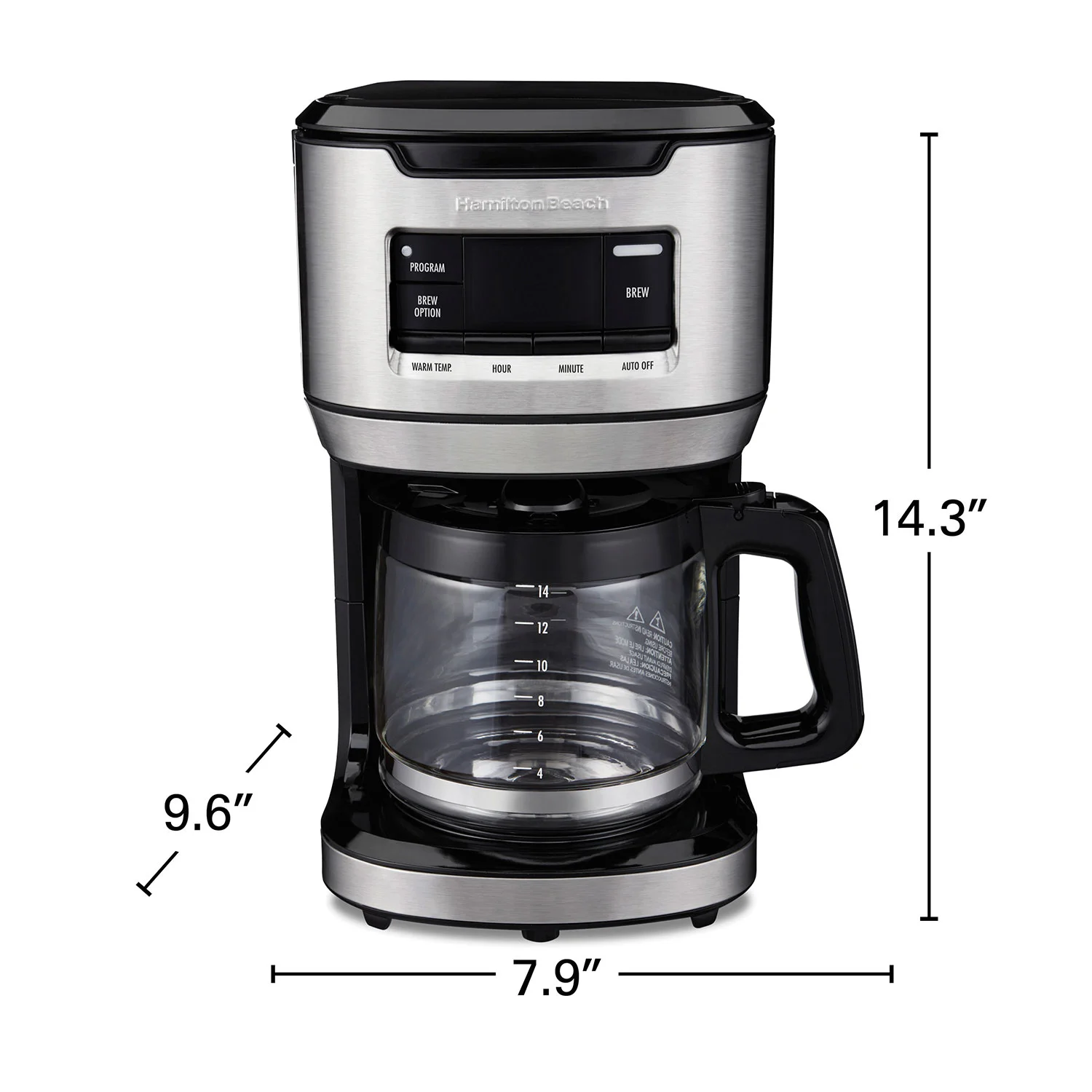 FrontFill® 14 Cup Programmable Coffee Maker - Image 8