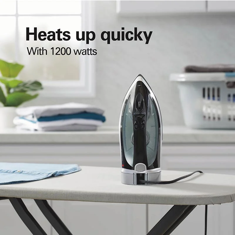 Nonstick Iron with Retractable Cord - Image 4