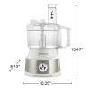 Hamilton Beach® Bowl Scraper Food Processor, 10 Cup Capacity, White, 70733 - Image 2