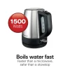 Recertified 1 Liter Stainless Steel Electric Kettle - Image 2