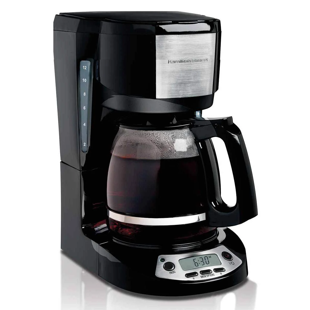12 Cup Programmable Coffee Maker with 3 Settings