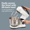 7 Speed Stand Mixer, 4 Quart, Pearly White - Image 6