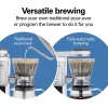 8 Cup Convenient Craft™ Automatic or Manual Pour-Over Coffee Brewer, White - Image 3