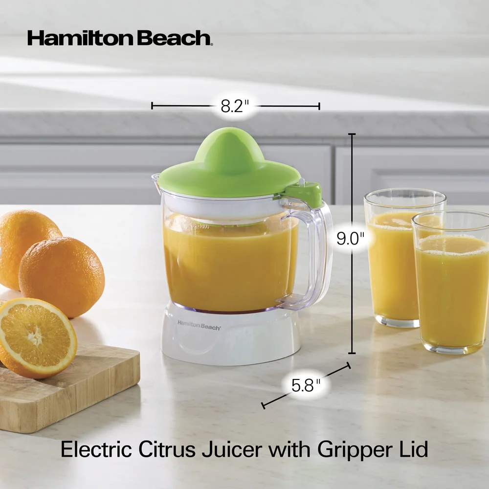 Electric Citrus Juicer with Gripper Lid - Image 8