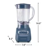 Smoothie Blender, Steel Blue - Image 8