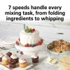7 Speed Stand Mixer, 4 Quart, Silver - Image 5
