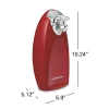 Classic Chrome Heavyweight Can Opener - Red - Image 7