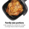 5.8 Quart/5.5 Liter Digital Air Fryer with Nonstick Basket - Image 6