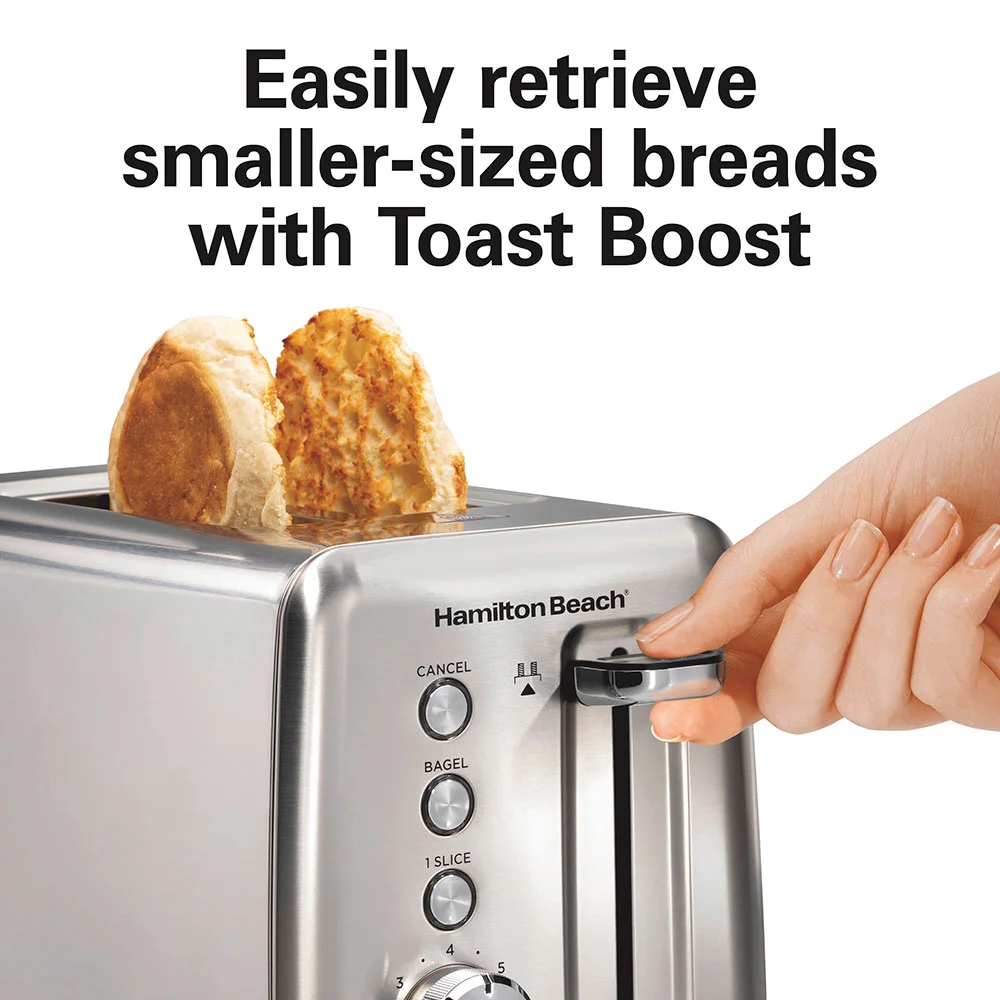 Sleek Stainless Steel 2 Slice Toaster - Image 7