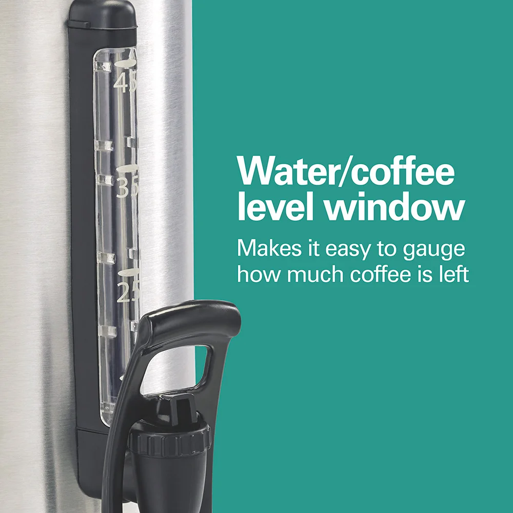 Dispensing Coffee Urn, 45 Cup Capacity - Image 4