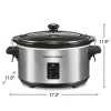 Programmable Stay or Go® Slow Cooker, Silver - Image 8