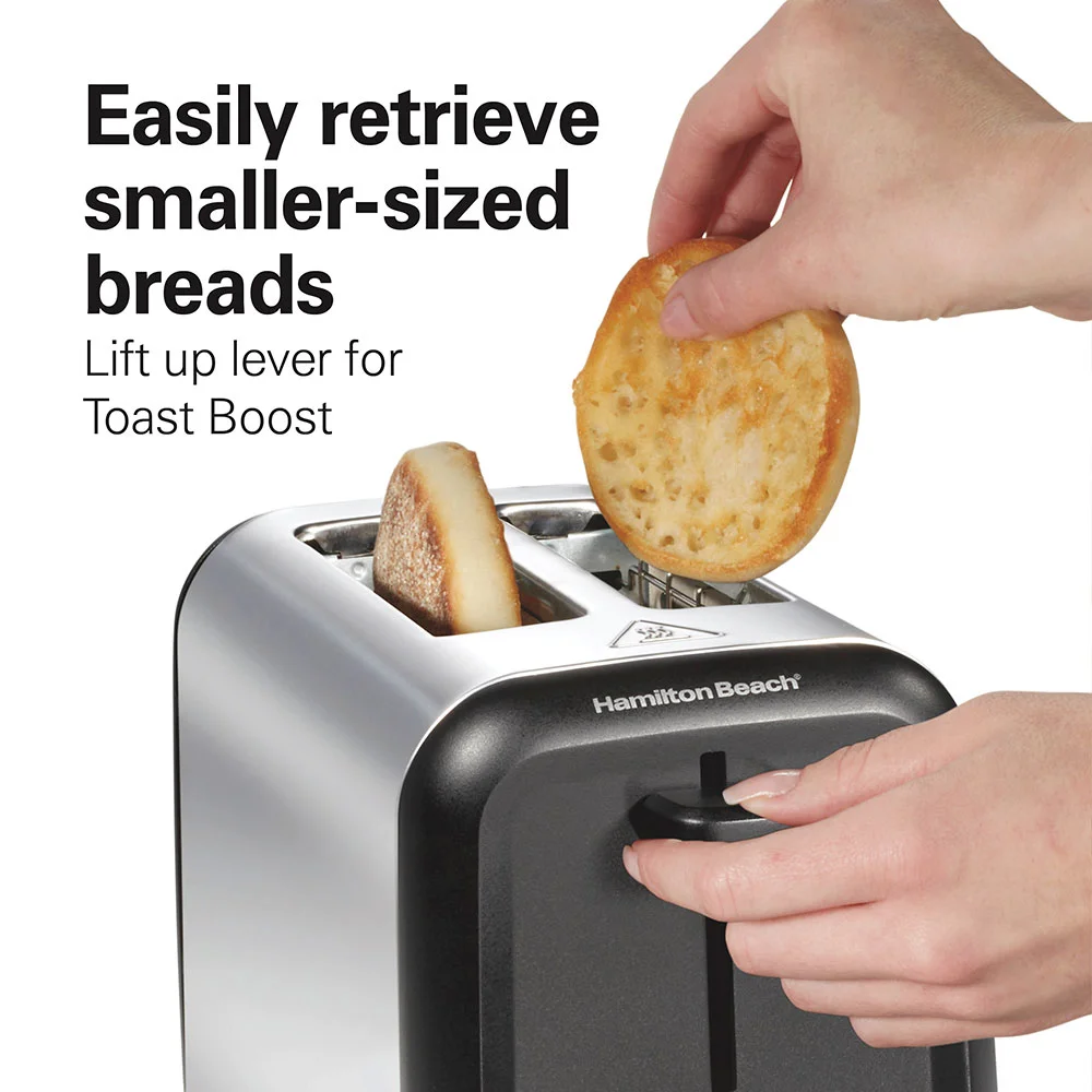 Compact 2 Slice Toaster - Image 4