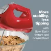Hand Mixer with Snap-On Case and Dough Hooks - Image 6