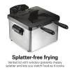 Deep Fryer, 4.5 Liters/19 Cup Oil Capacity Professional-Style with 2 Baskets - Image 3