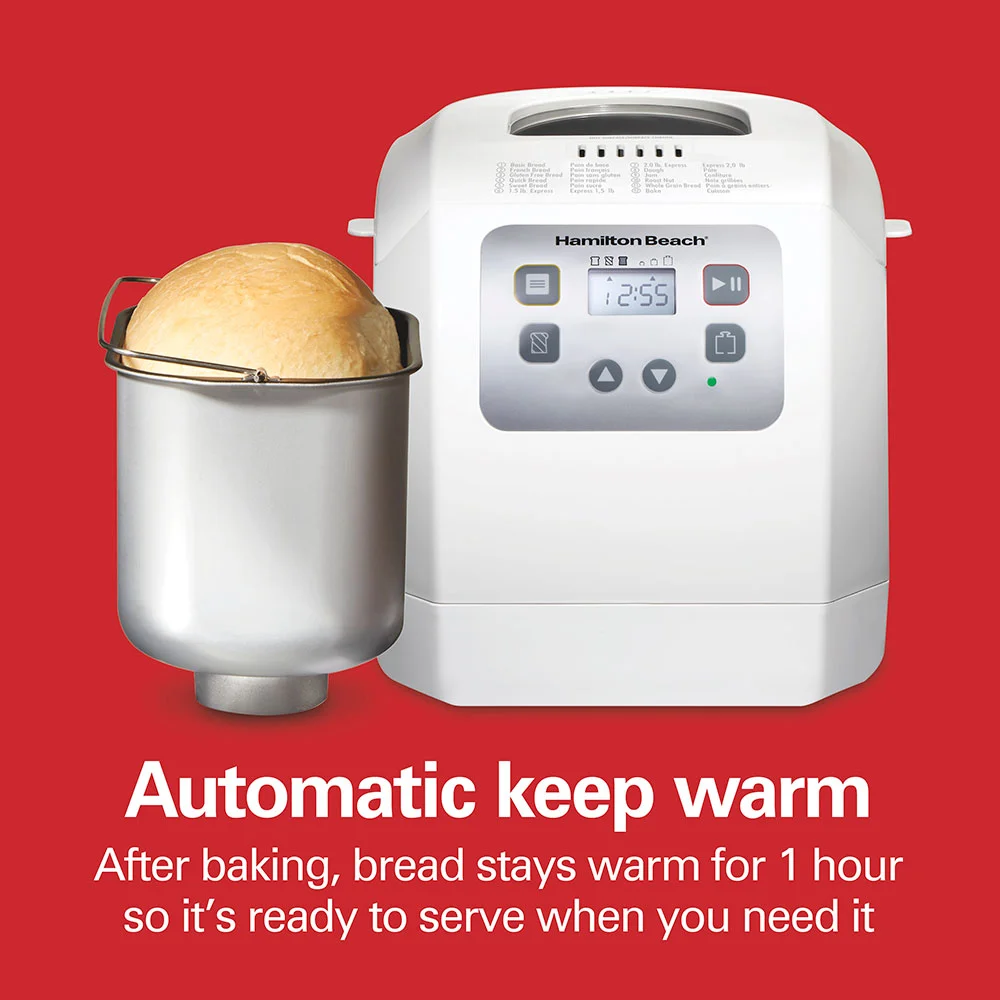 2lb Bread Maker, White - Image 6