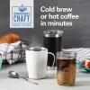16 Oz. Convenient Craft Rapid Cold Brew and Hot Coffee Maker, White - Image 2