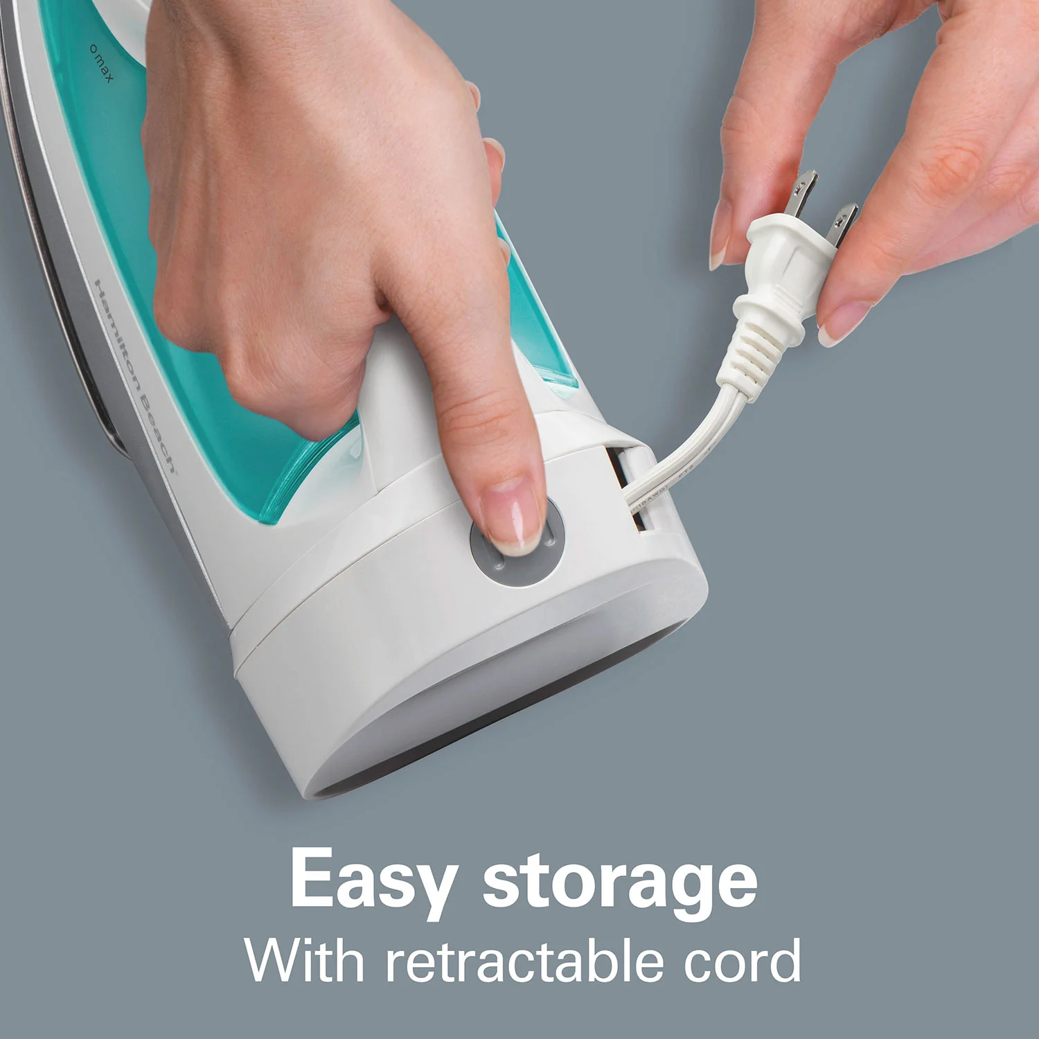 Alternative view of Retractable Cord Steam Iron
