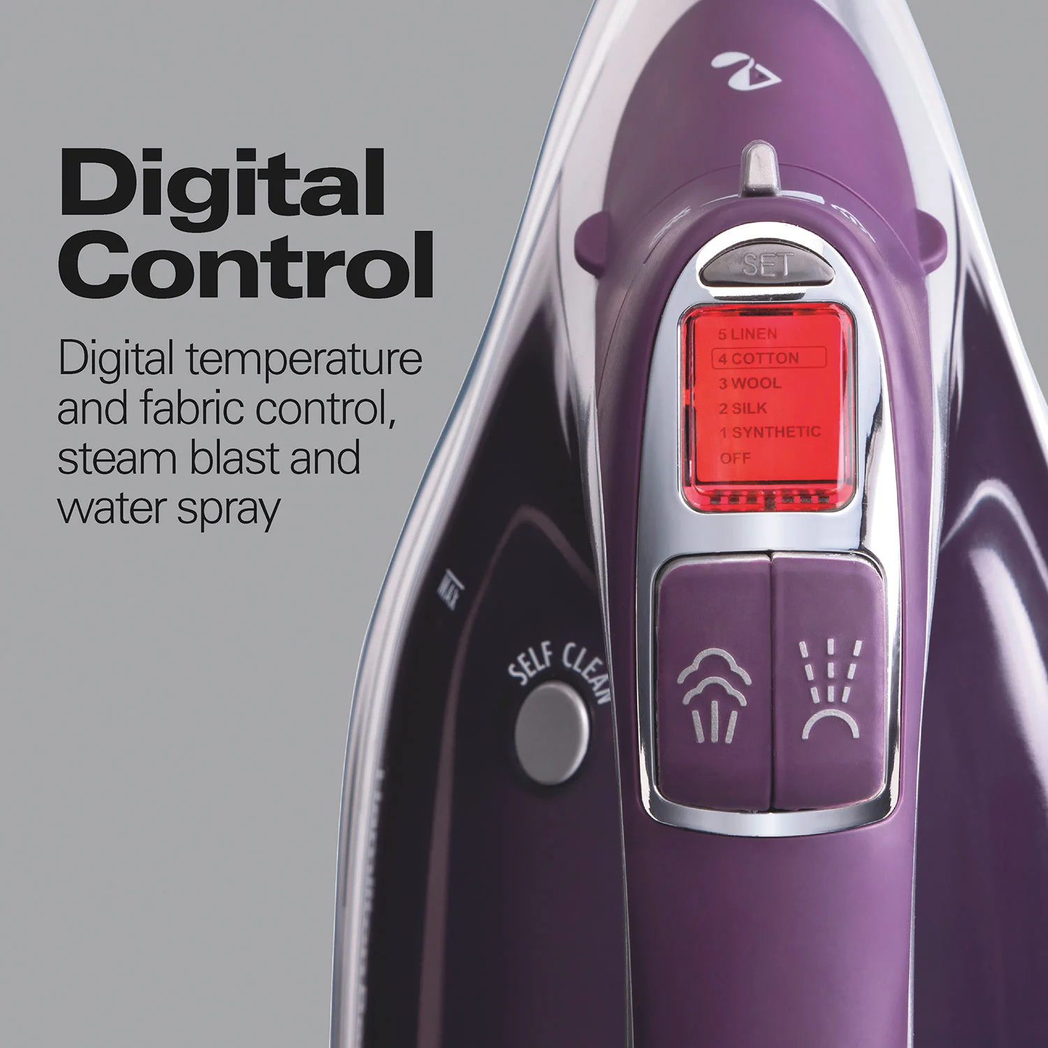 Durathon® Digital Iron with Retractable Cord - Image 5