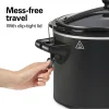 Ready, Set, Dinner Slow Cooker, Matte Black - Image 5