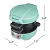 Breakfast Sandwich Maker, Mint - Image 7