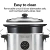 7 Quart Programmable Stay or Go® Slow Cooker, Silver - Image 7