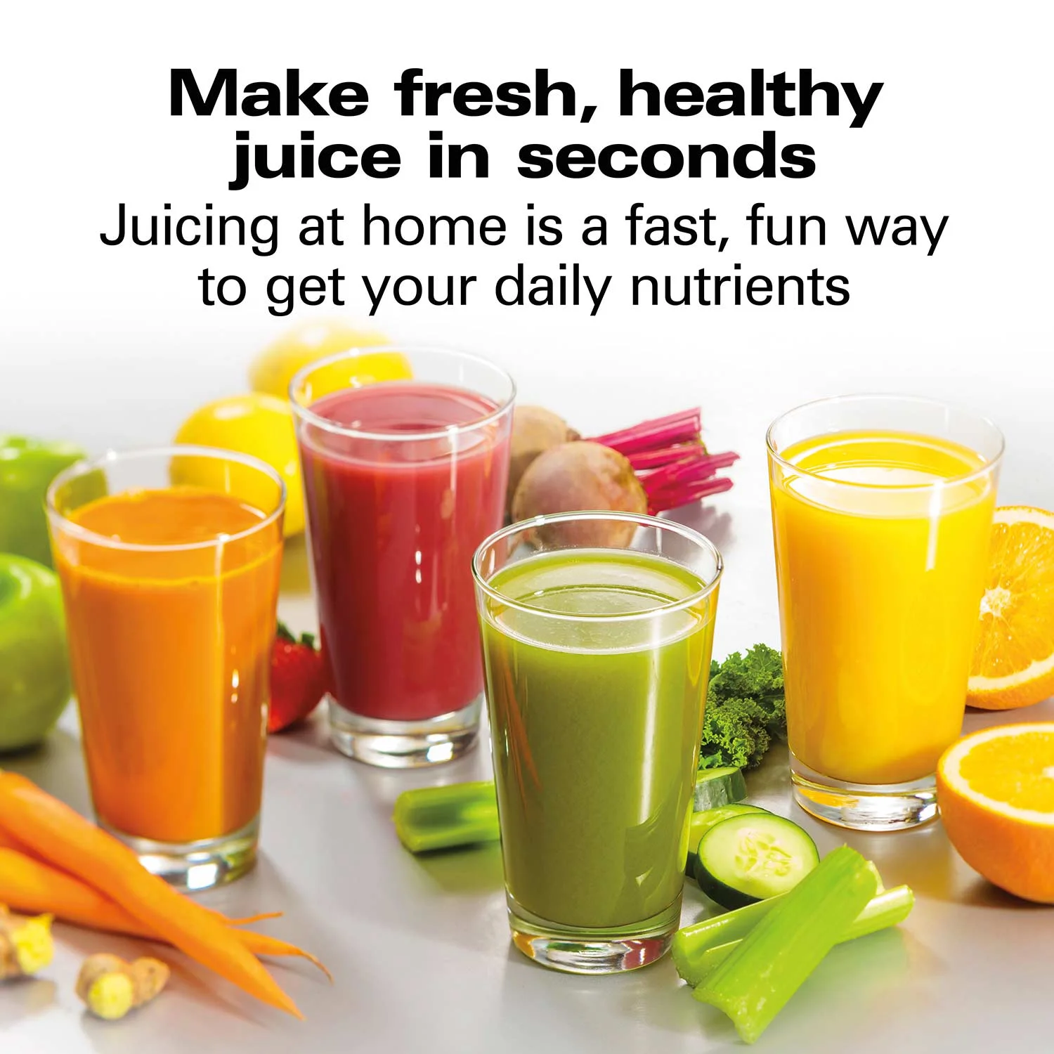 Alternative view of Hamilton Beach® Professional Super Chute™ Easy Clean Juice Extractor