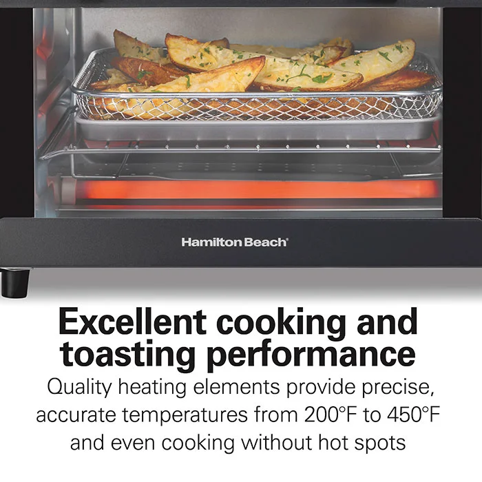 Sure-Crisp® Air Fryer Toaster Oven, Black - Image 6