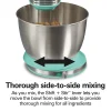6 Speed Stand Mixer, Aqua Blue - Image 5