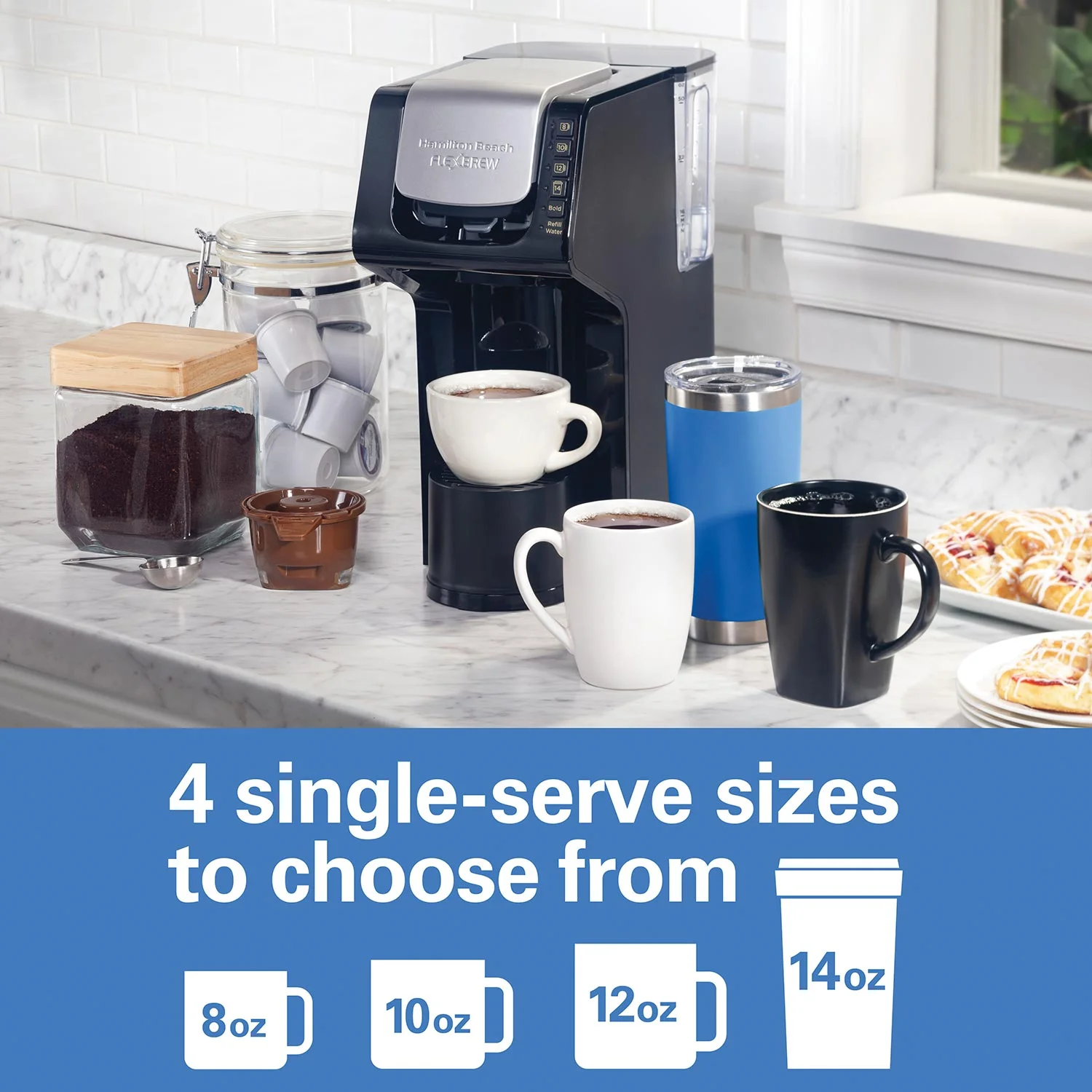 FlexBrew® Single-Serve Coffee Maker with Removable Reservoir - Image 5