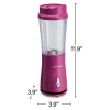 Personal Blender with Travel Lid, Raspberry - Image 8