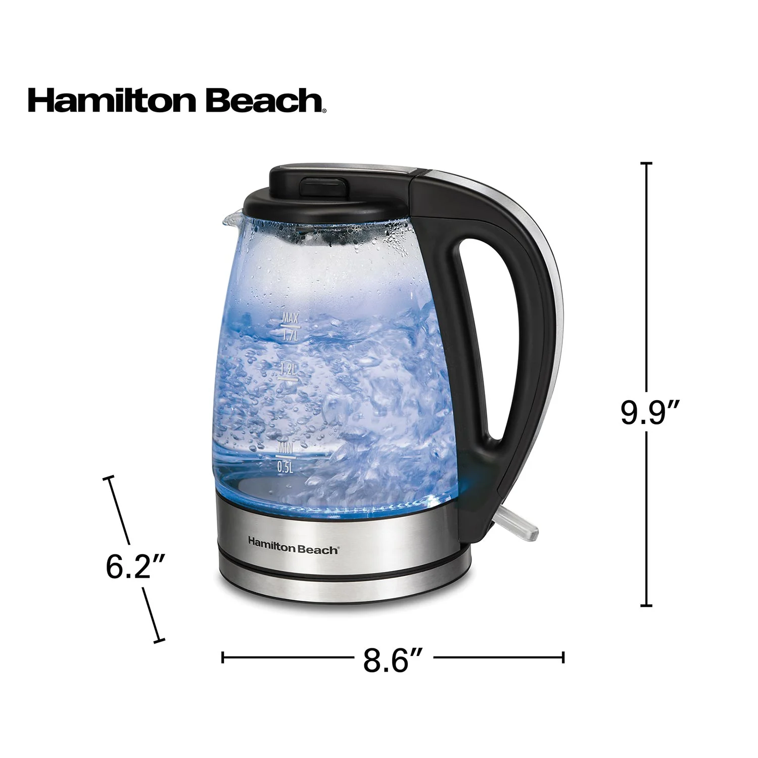 1.7 Liter Glass Kettle - Image 8