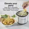 Programmable Stay or Go® Slow Cooker with Party Dipper™ Food Warmer, Silver - Image 4