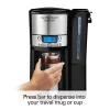 BrewStation® 12 Cup Coffee Maker with Removable Reservoir, Black & Stainless - Image 4