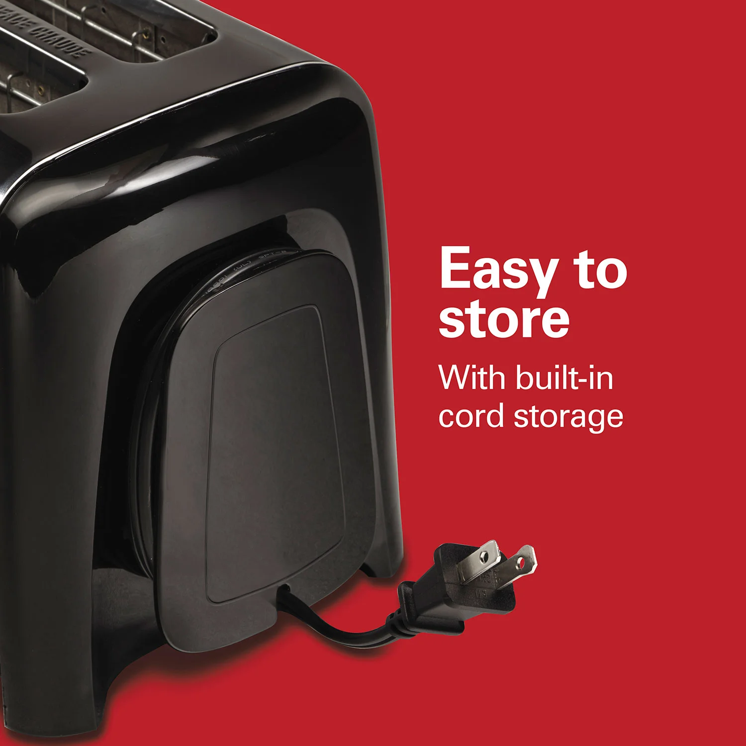 2 Slice Metal Toaster, Black - Image 7