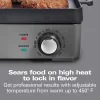 Hamilton Beach® Professional Cast Iron Electric Grill with Removable Cooktop - Image 3
