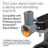 Hamilton Beach® Professional Stand Mixer Attachment, Slicer and Shredder - Image 2