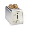 Contemporary 2 Slice Toaster, Sandstone