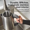 Variable Temperature Electric Kettle, Stainless Steel - Image 4