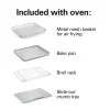 Sure-Crisp® Air Fryer Toaster Oven, Stainless Steel - Image 5