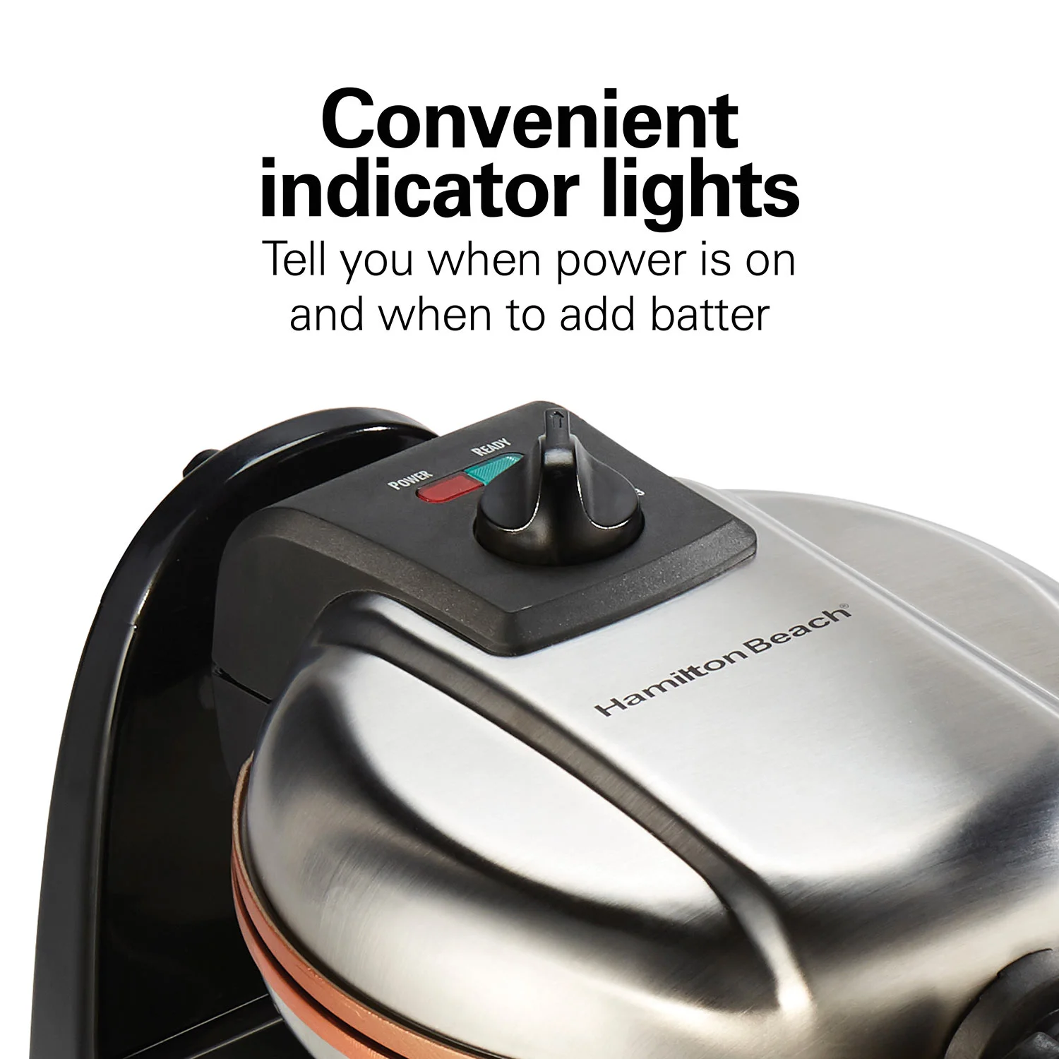 Durathon® Removable-Grid Belgian Waffle Maker - Image 7