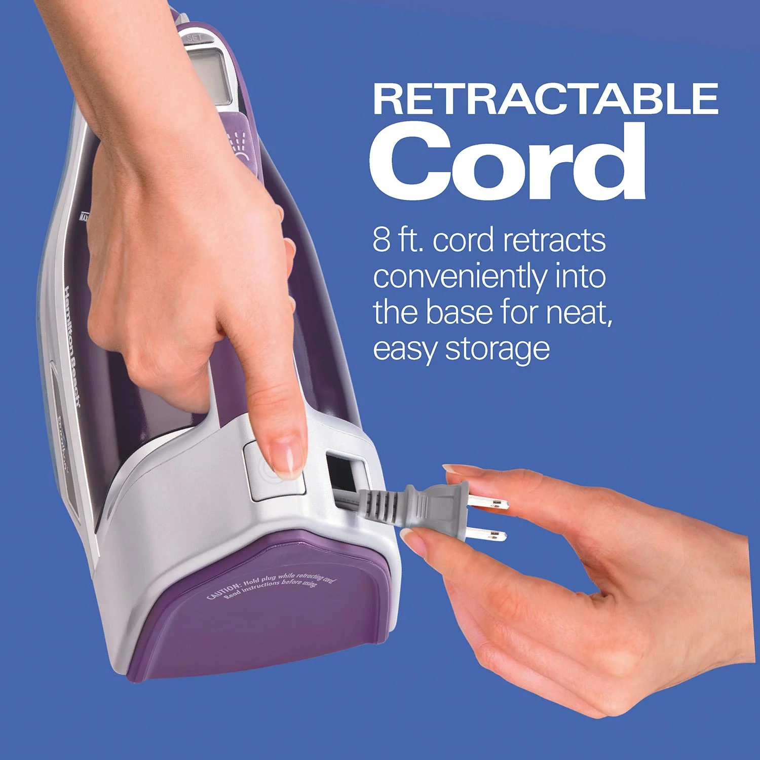 Durathon® Digital Iron with Retractable Cord - Image 4