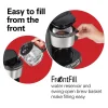 FrontFill® 5 Cup Compact Coffee Maker with Programmable Clock & Glass Carafe - Image 3