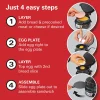Breakfast Sandwich Maker, Black - Image 5