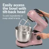 7 Speed Stand Mixer, 4 Quart, Rose - Image 6