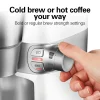 16 Oz. Convenient Craft Rapid Cold Brew and Hot Coffee Maker, White - Image 6