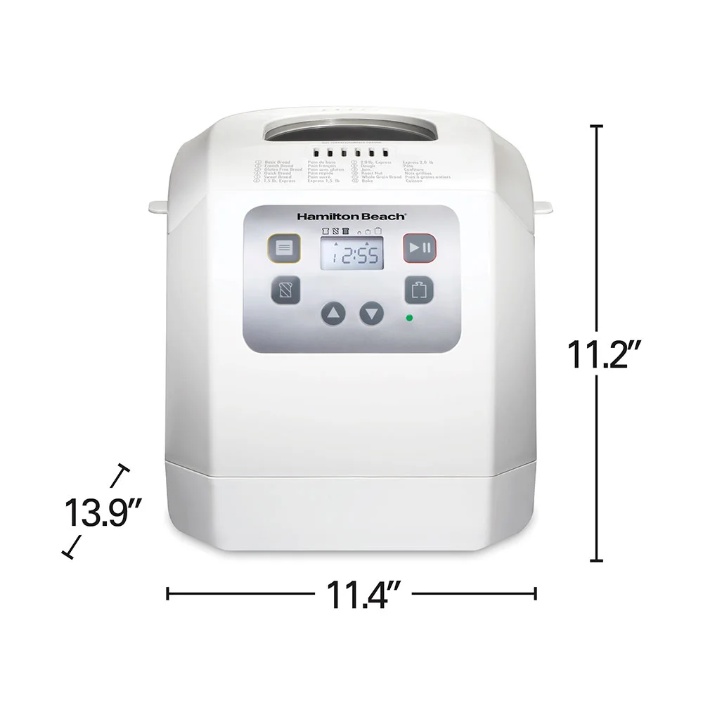 2lb Bread Maker, White - Image 8