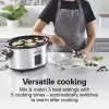 Programmable Stay or Go® Slow Cooker, Silver - Image 2