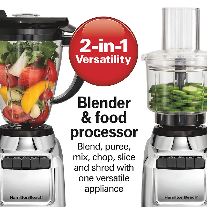 Alternative view of MultiBlend® Kitchen System with Blender and Food Processor