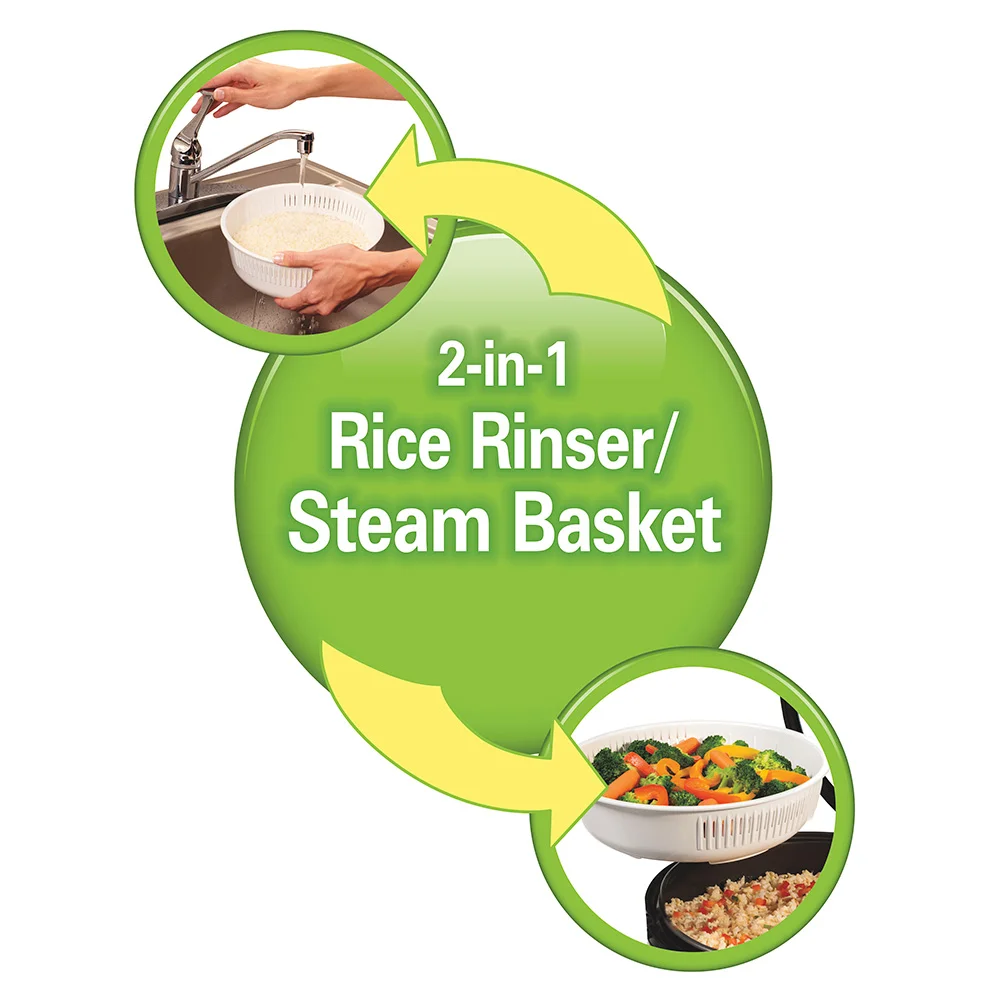 Alternative view of 2-14 Cup Capacity (Cooked) Rice/Hot Cereal Cooker